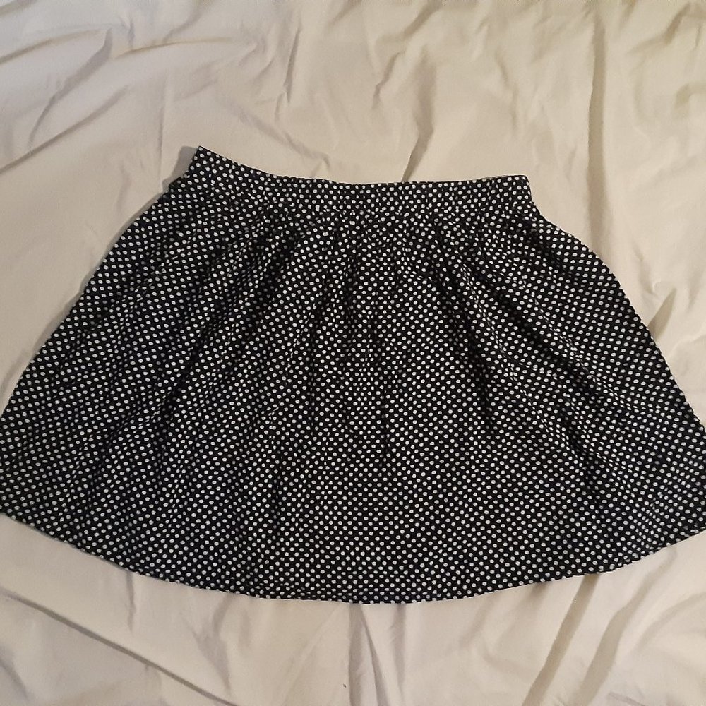 Polka-dot skirt